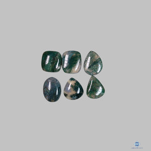 Moss Agate Mix Shape Lots