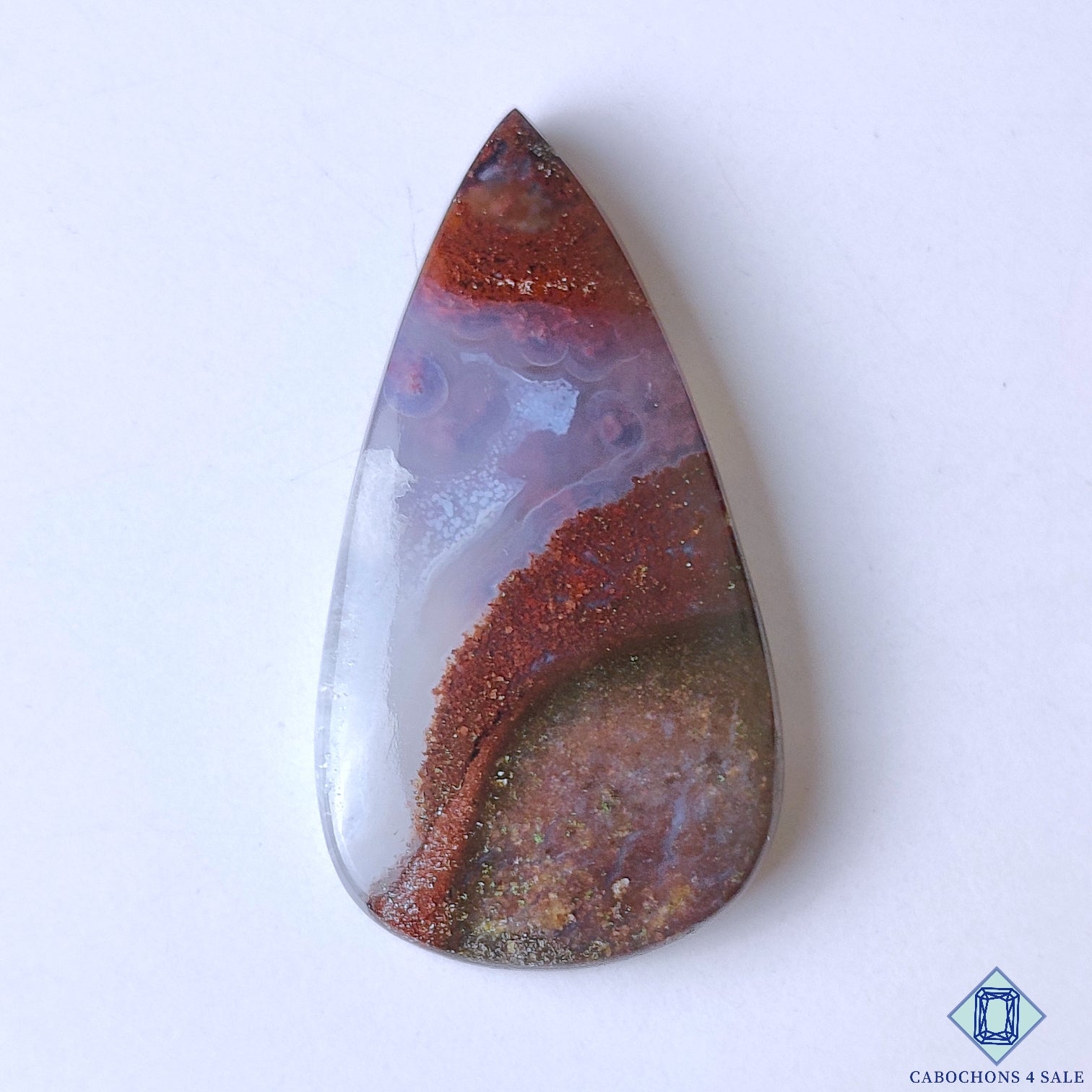 Moss Agate with Chalcedony