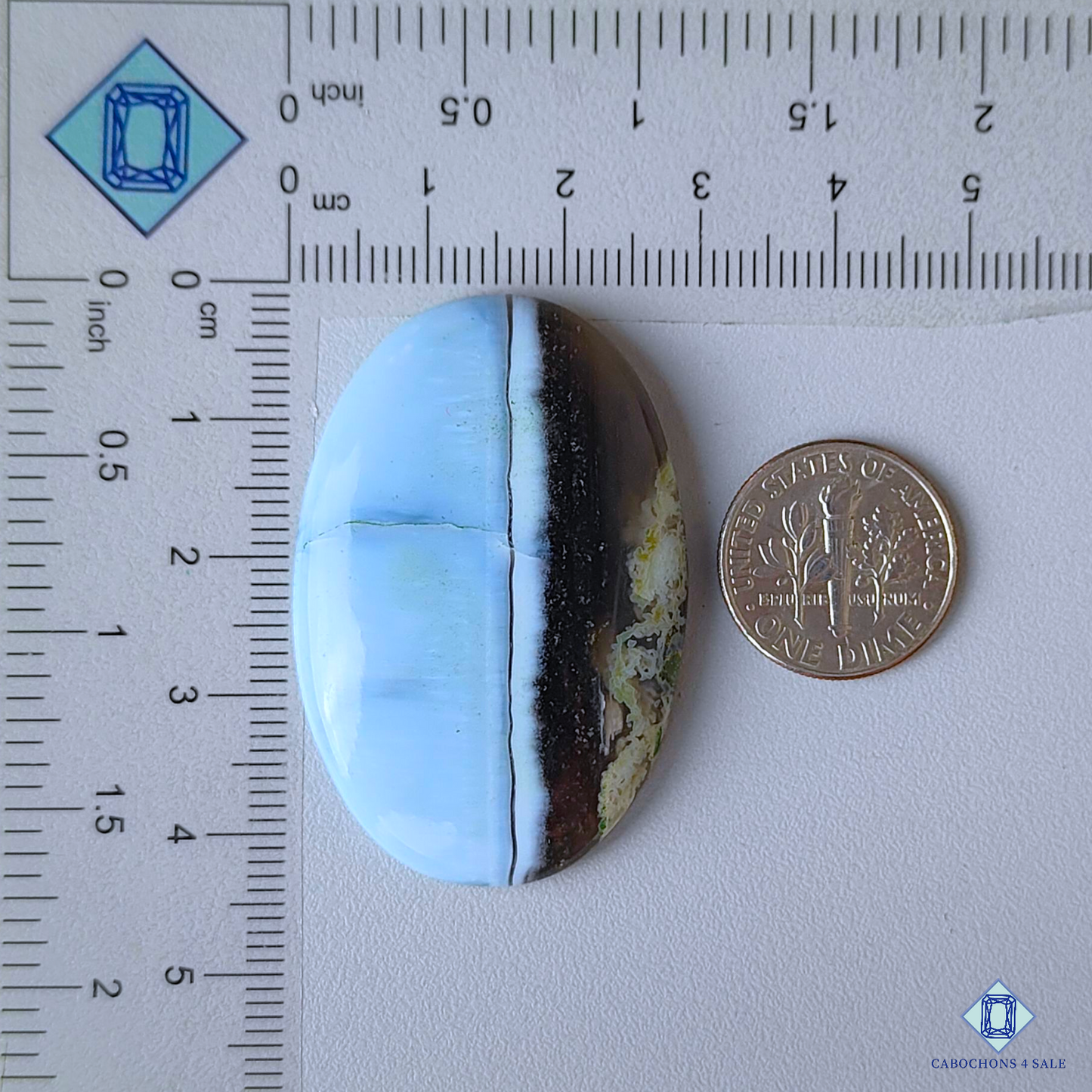Moss Blue Opal