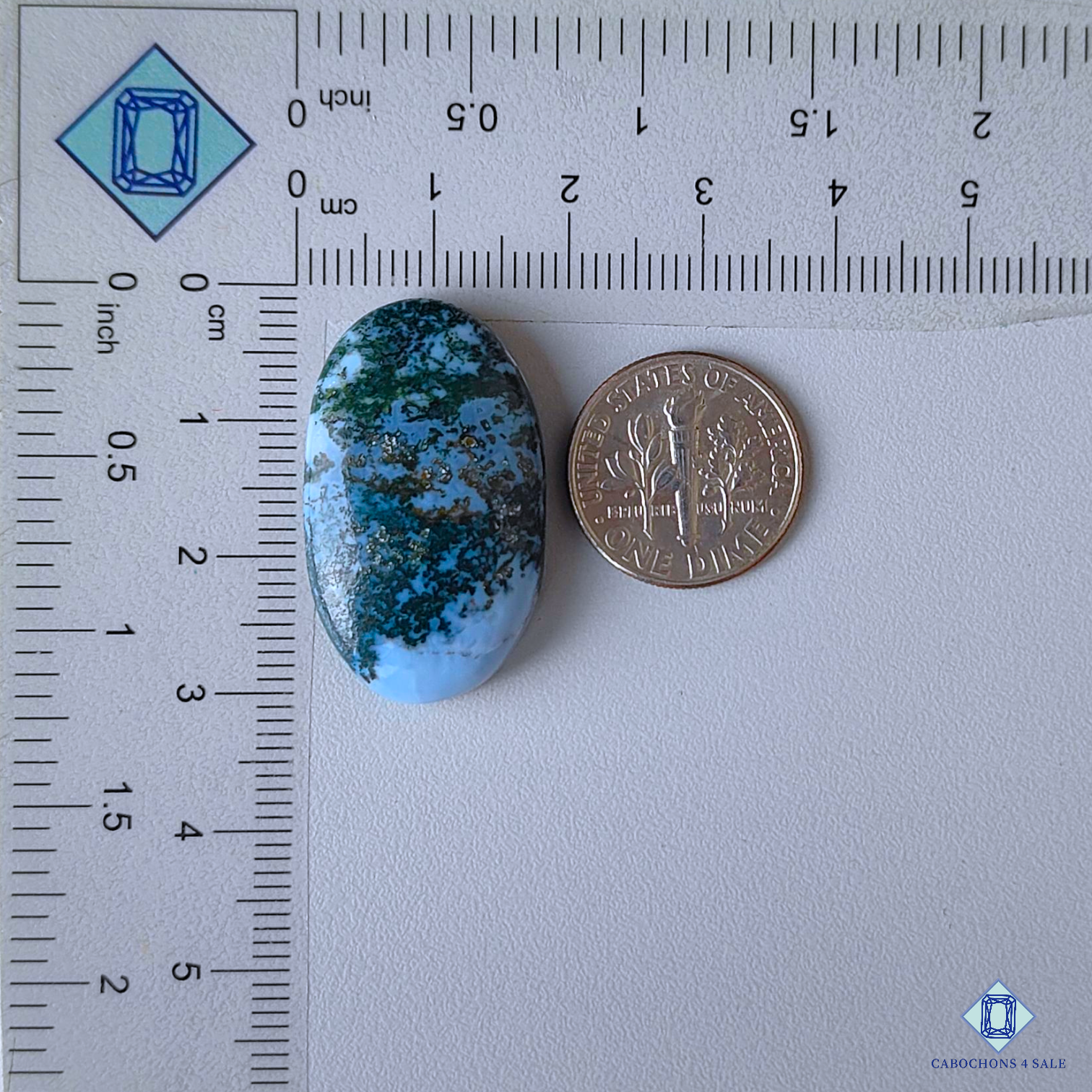 Moss Blue Opal