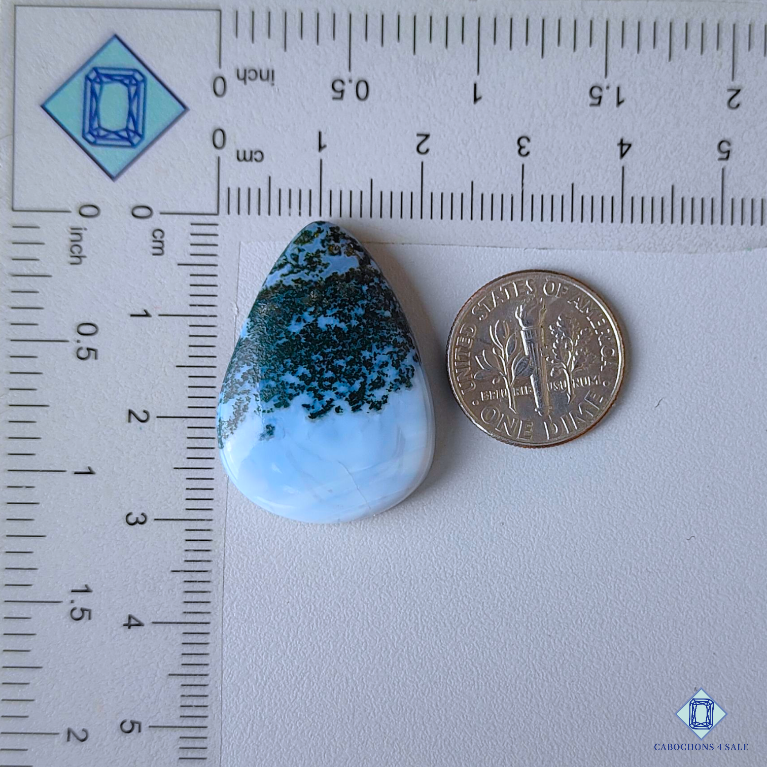 Moss Blue Opal