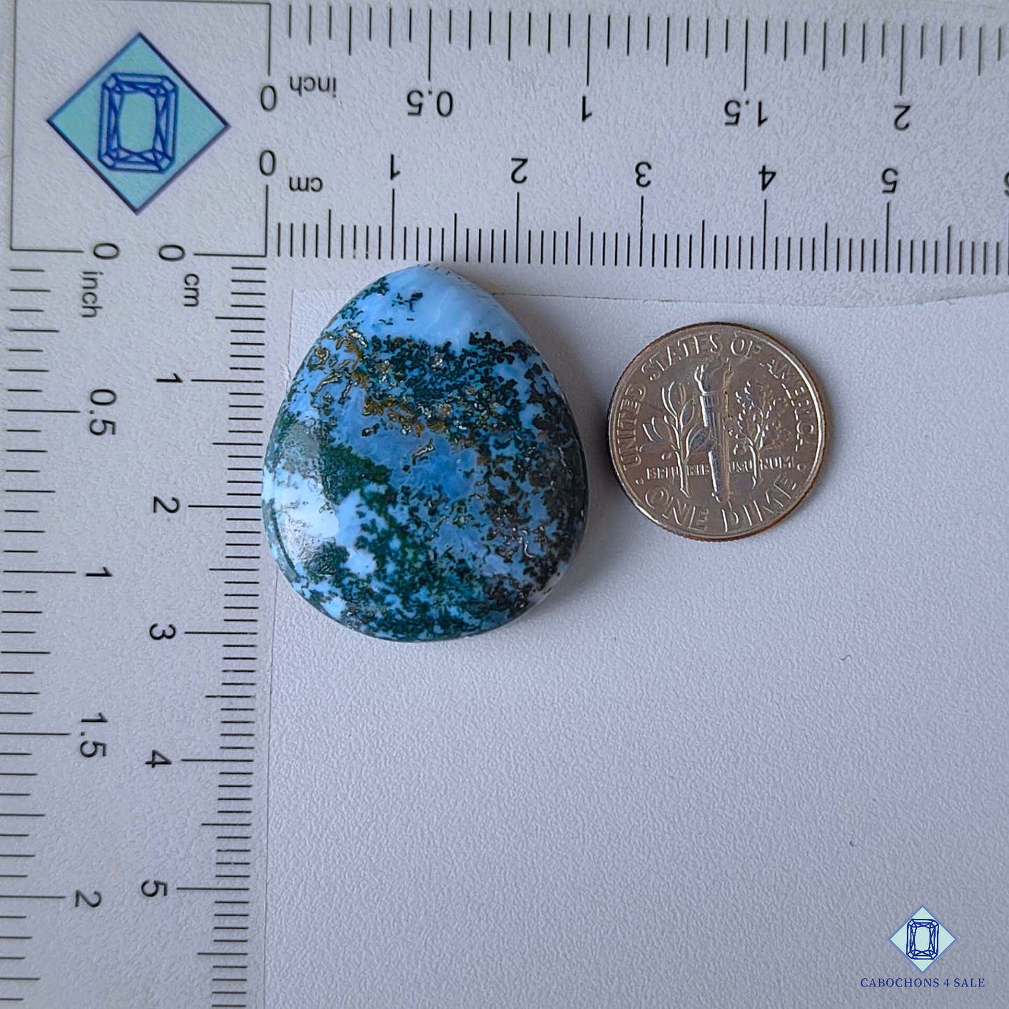Moss Blue Opal
