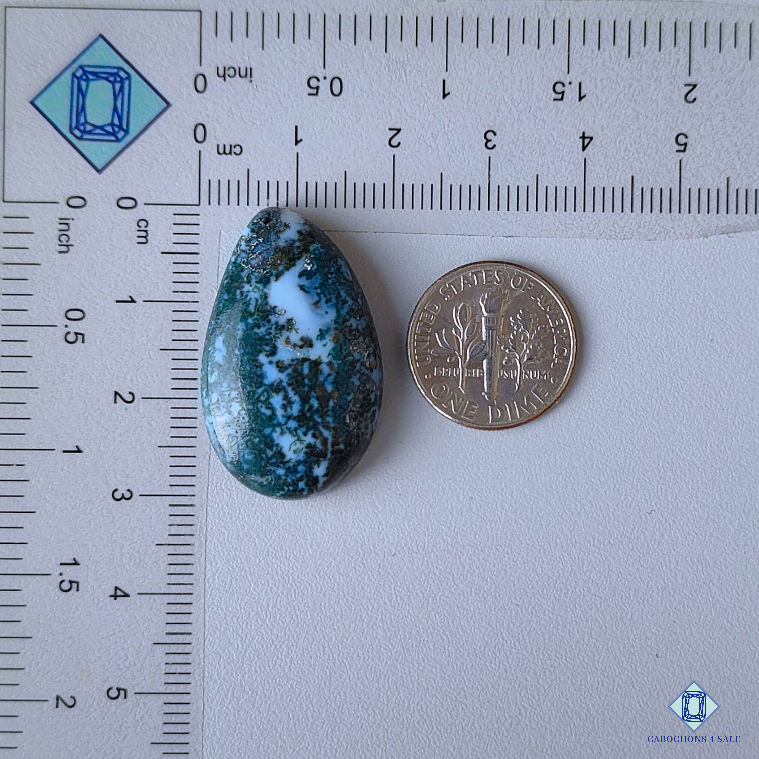 Moss Blue Opal