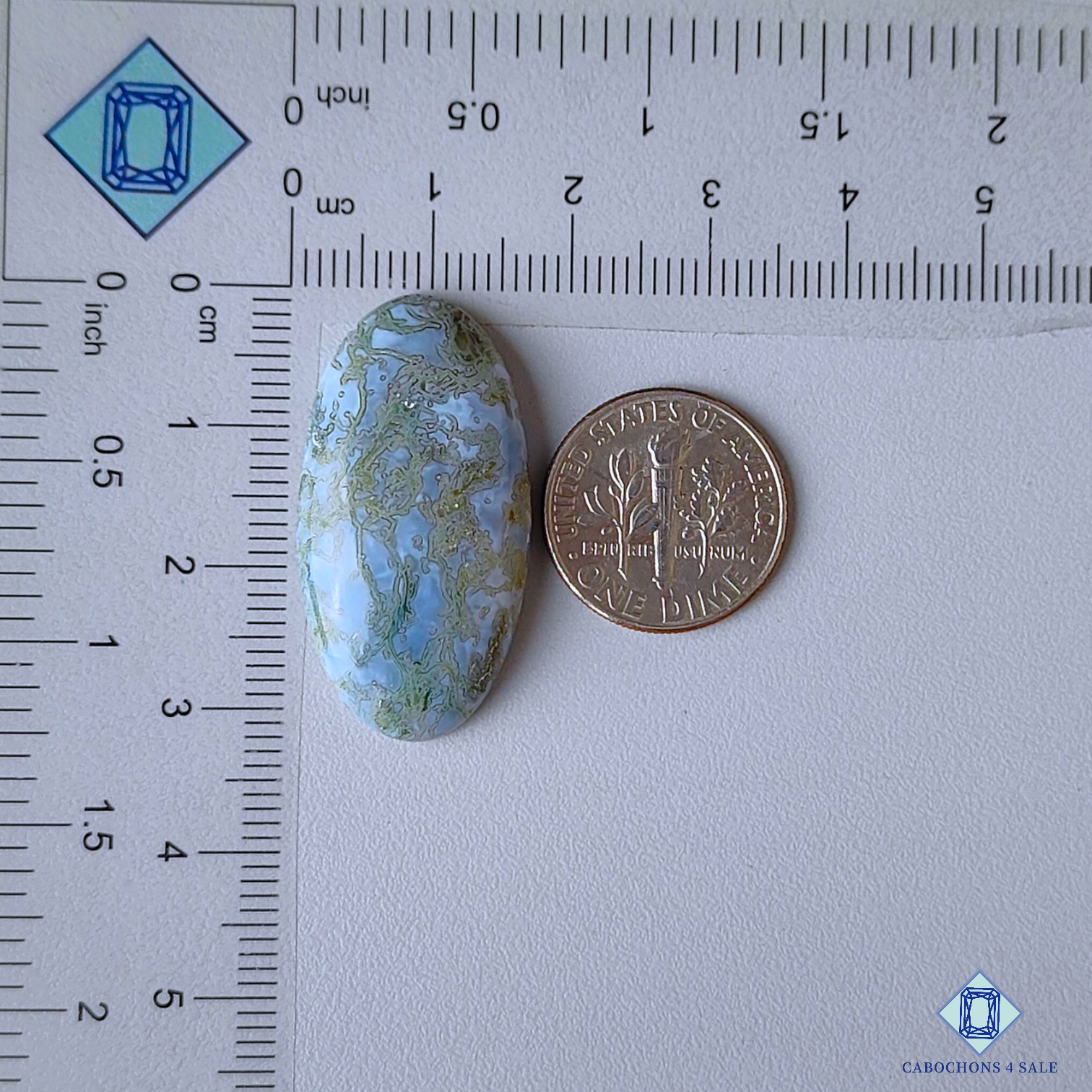 Moss Blue Opal