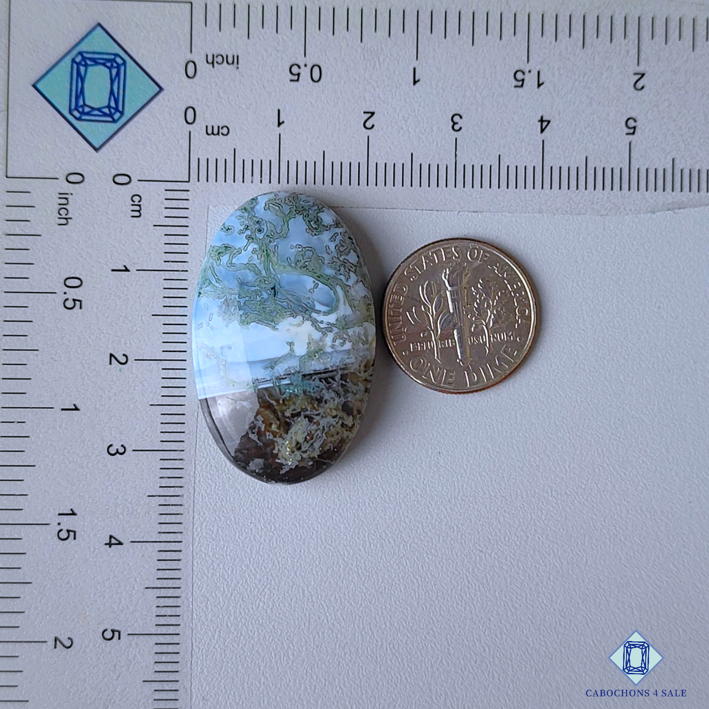 Moss Blue Opal