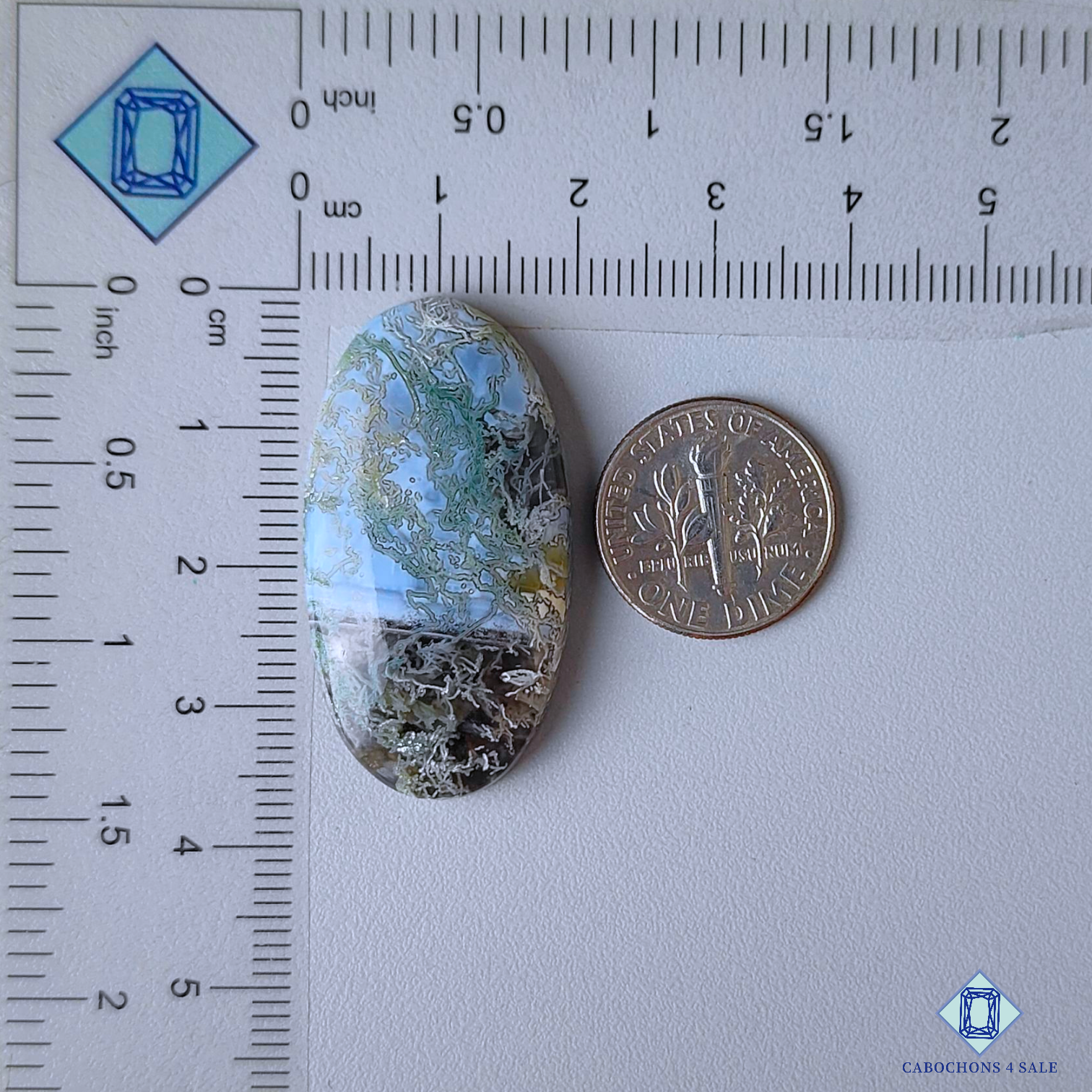 Moss Blue Opal
