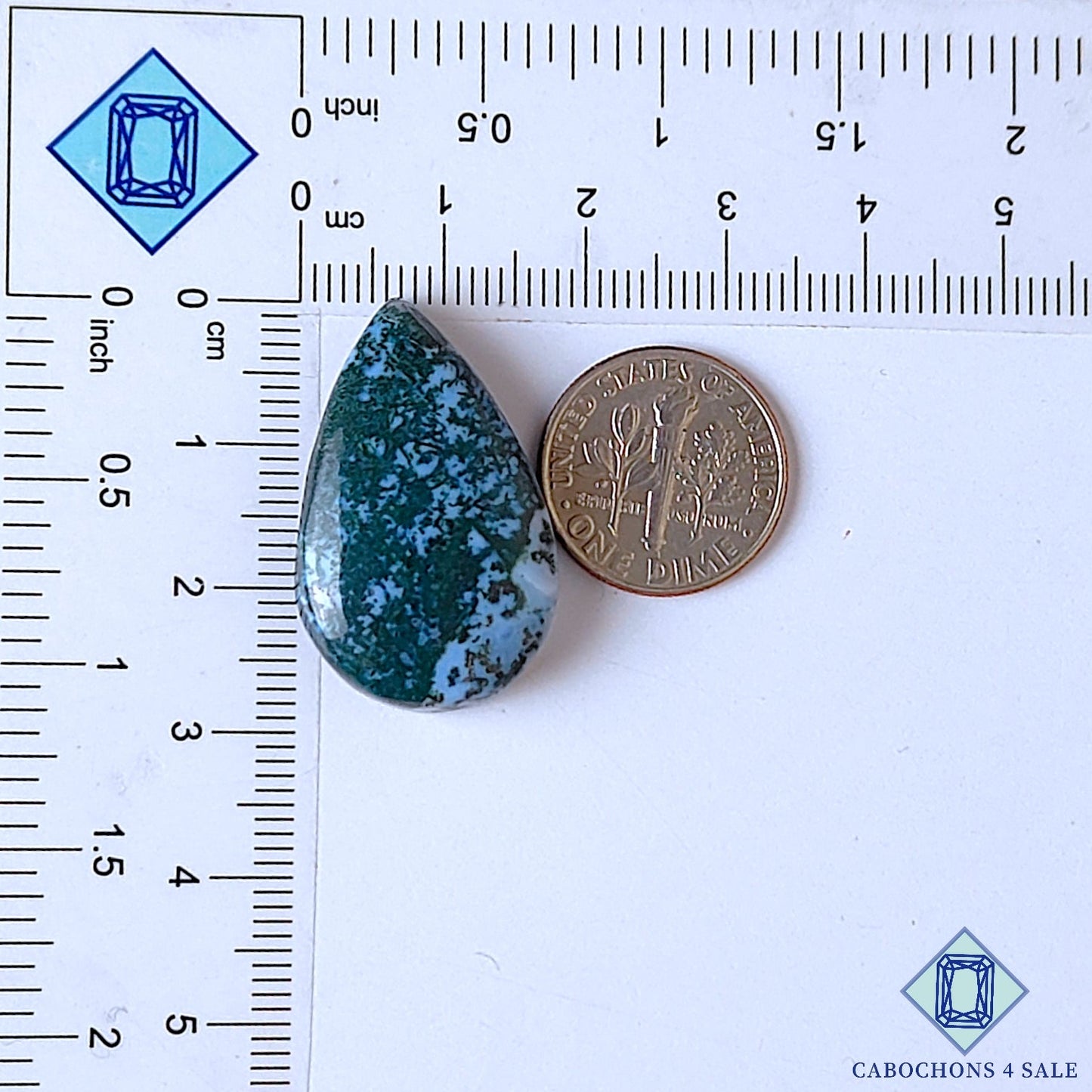 Moss Blue Opal