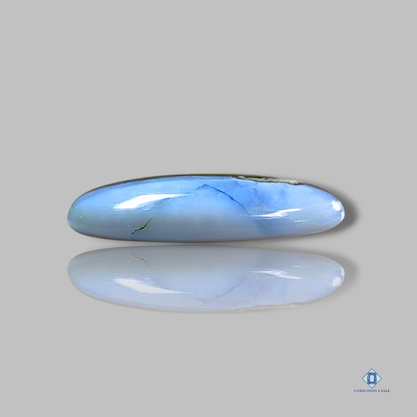 Moss Blue Opal Oval Cabochons