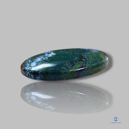 Moss Blue Opal Pear Cabochons