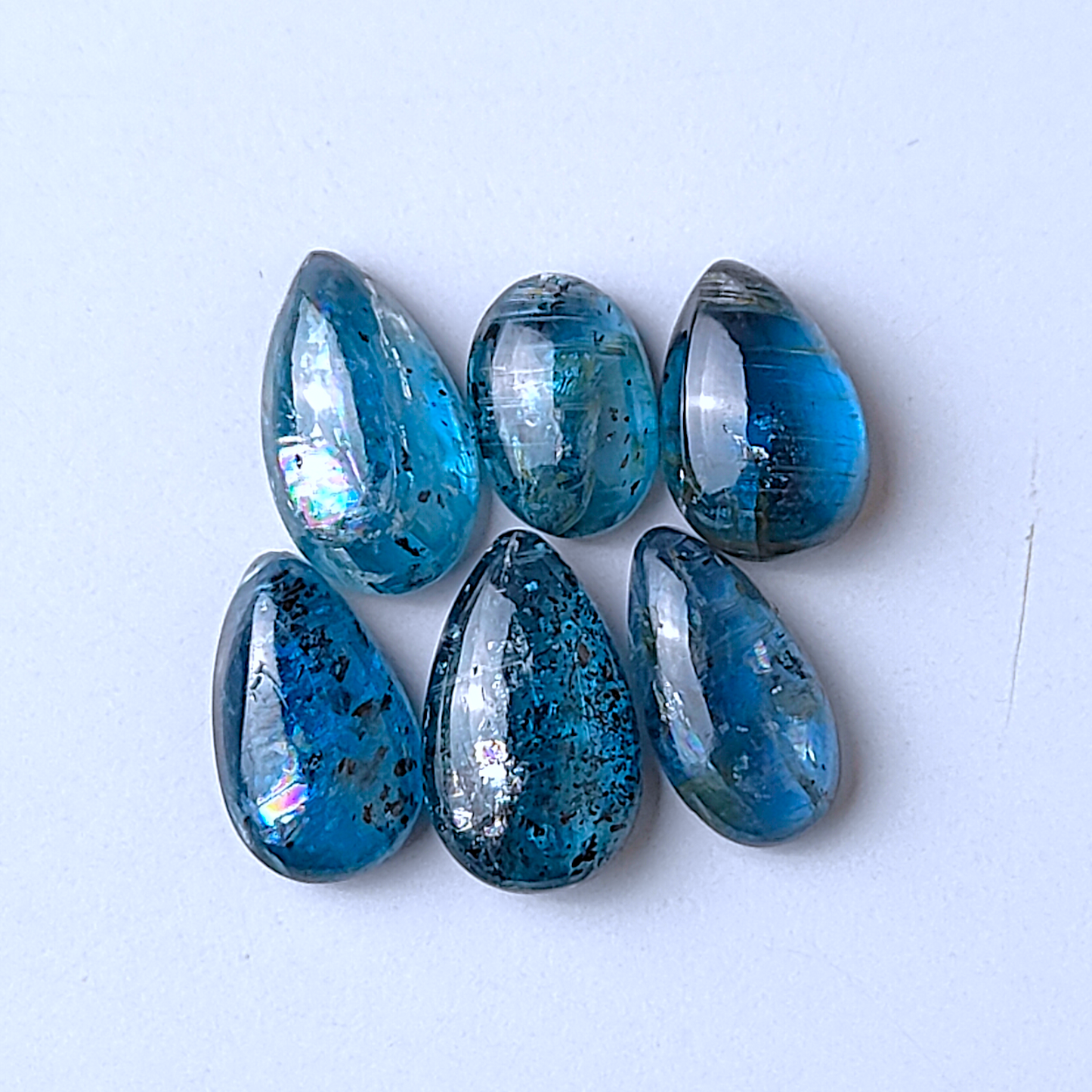 Moss Teal Blue Kyanite