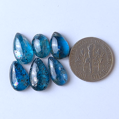 Moss Teal Blue Kyanite