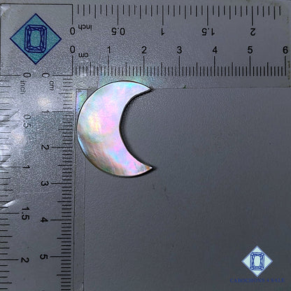 Natural Mother Of Pearl Gemstone  Fancy Carvings 26*20*3mm from Australia available for sale