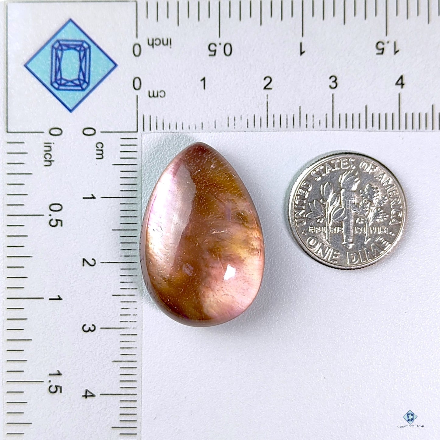 Mother Of Pearl + Amethyst Pear Doublets