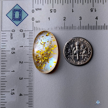 Mother of Pearl Oval Doublets