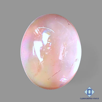 Mother of Pearl + Amethyst Doublet