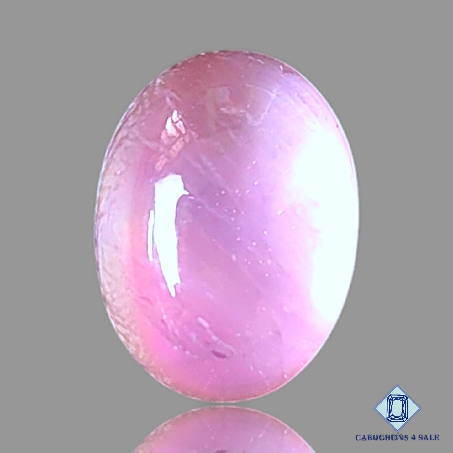 Mother of Pearl + Amethyst Doublet