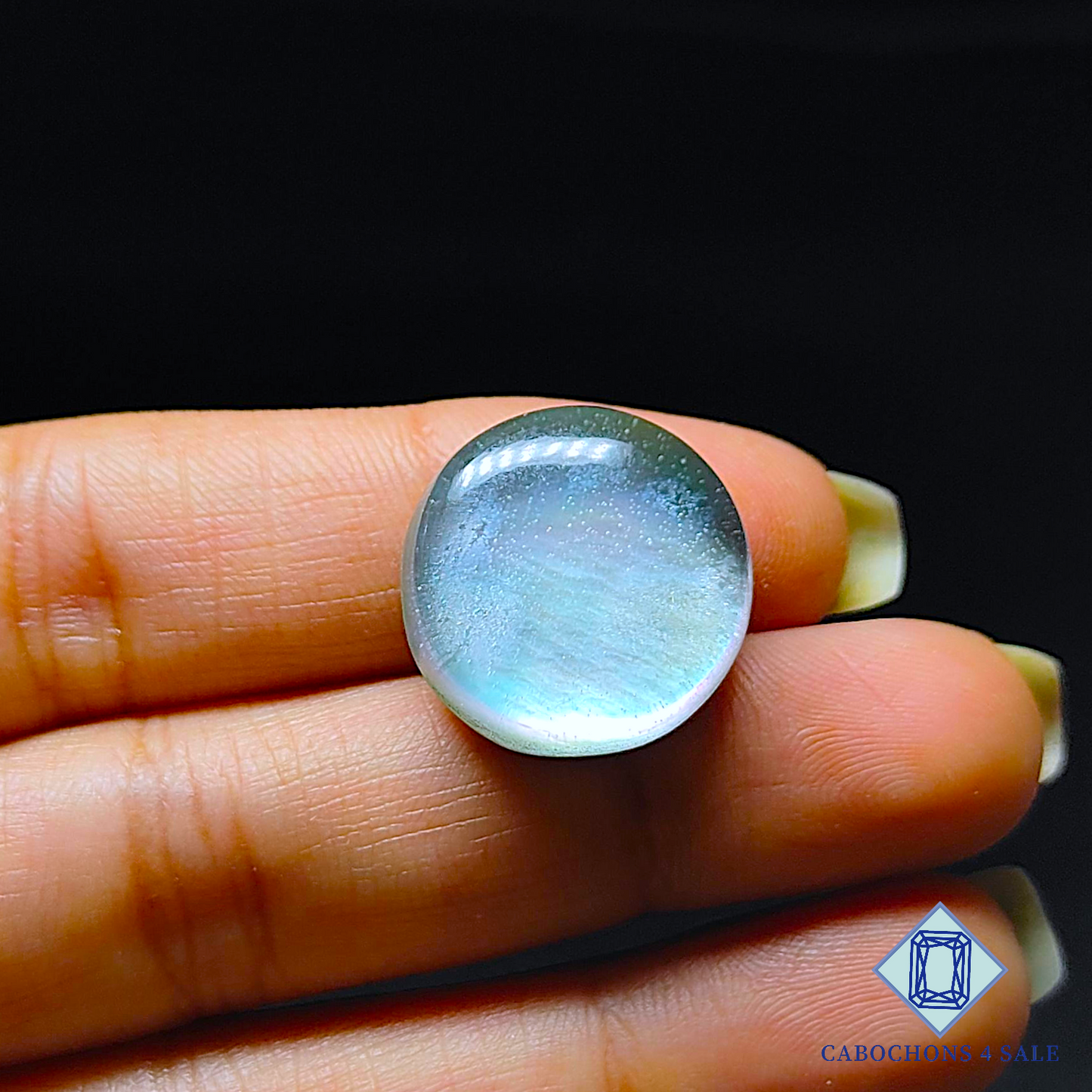 Mother of Pearl + Crystal Quartz Doublet