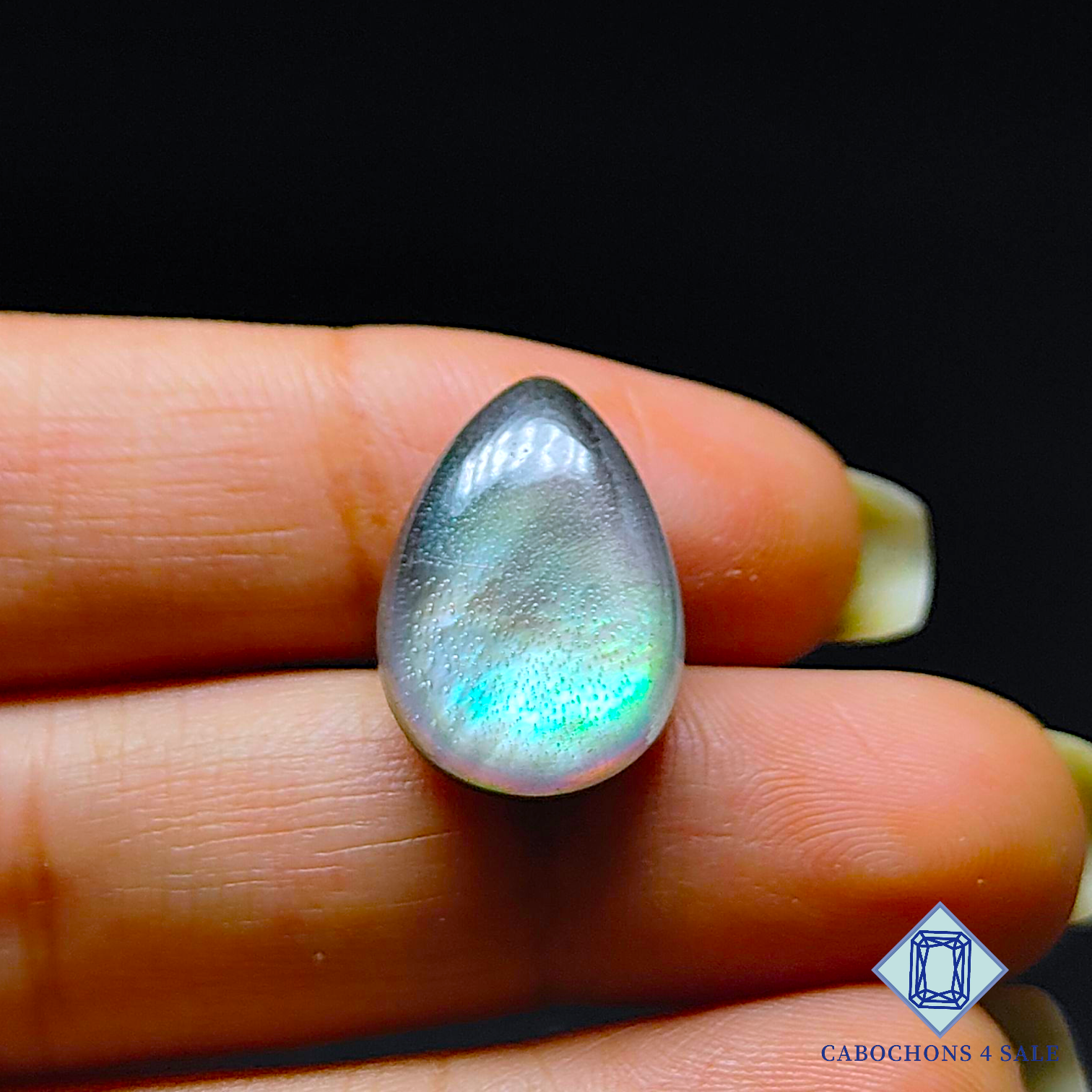 Mother of Pearl + Crystal Quartz Doublet