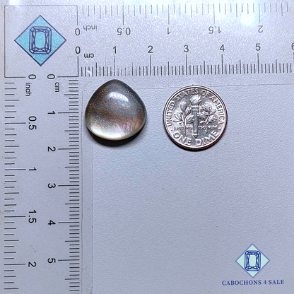 Mother of Pearl + Crystal Quartz Doublet Pear Doublets