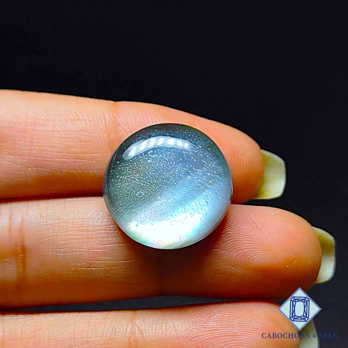 Mother of Pearl + Crystal Quartz Doublet