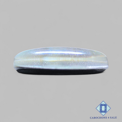 Dobletes ovalados de madreperla + cuarzo cristal