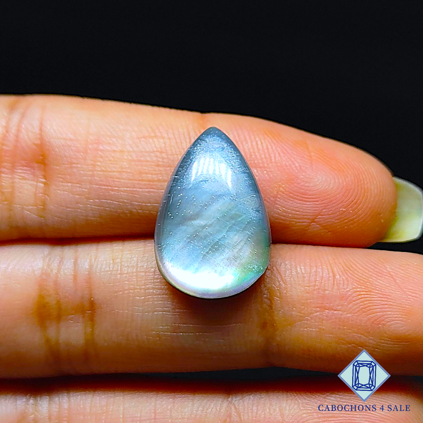 Mother of Pearl + Crystal Quartz Doublet