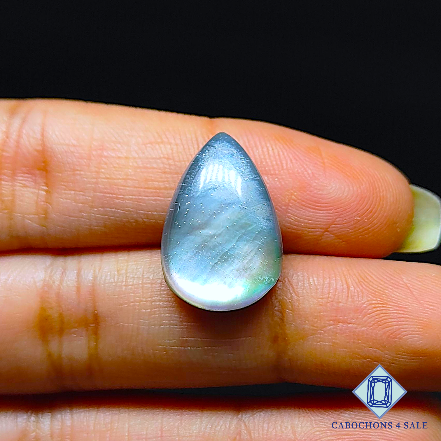 Mother of Pearl + Crystal Quartz Doublet