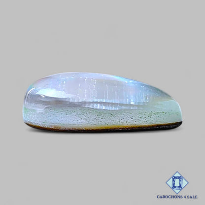 Dobletes de pera de piedra preciosa de cuarzo cristal y nácar de 20 x 15 x 7 mm disponibles para la venta