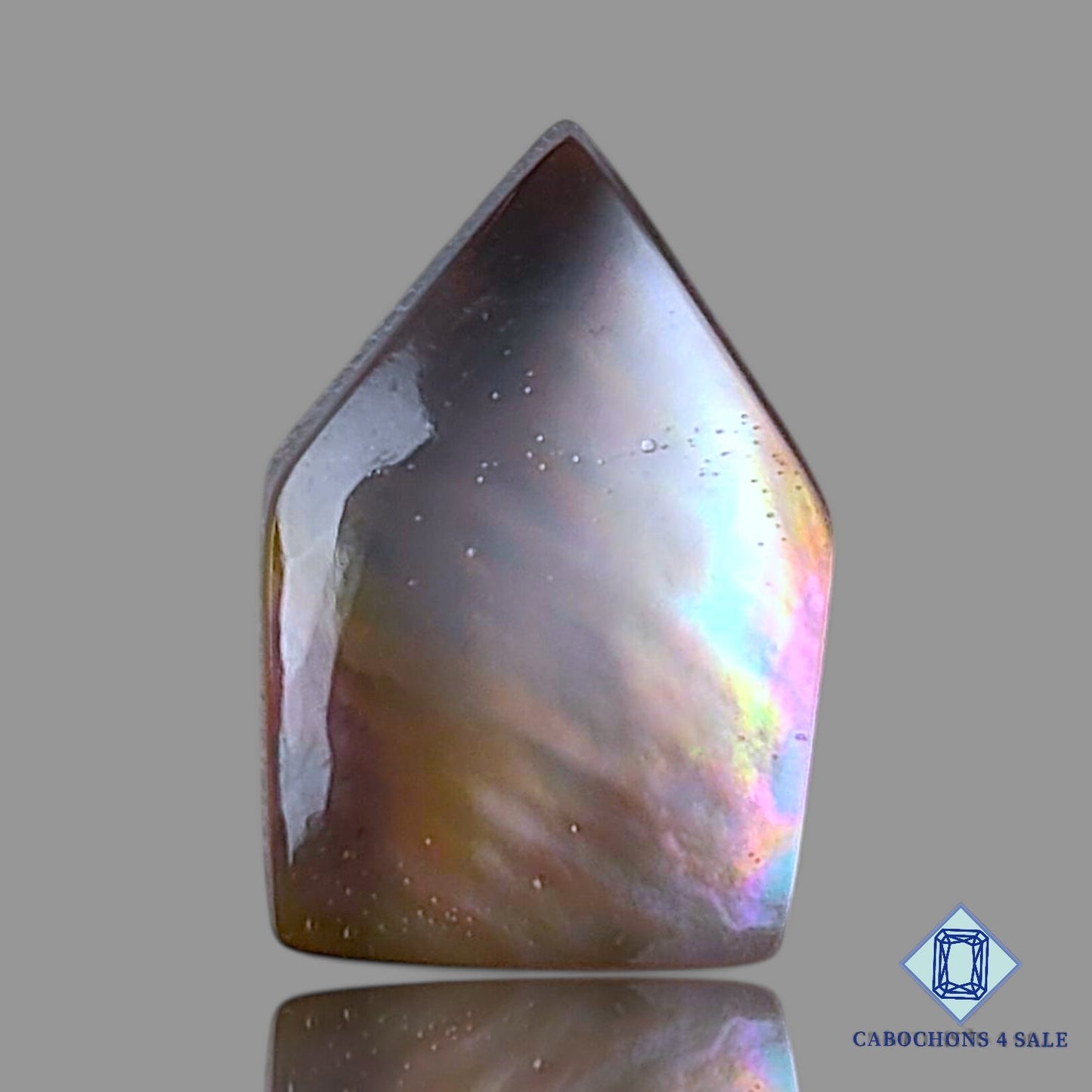 Mother of Pearl Crystal Quartz Doublet