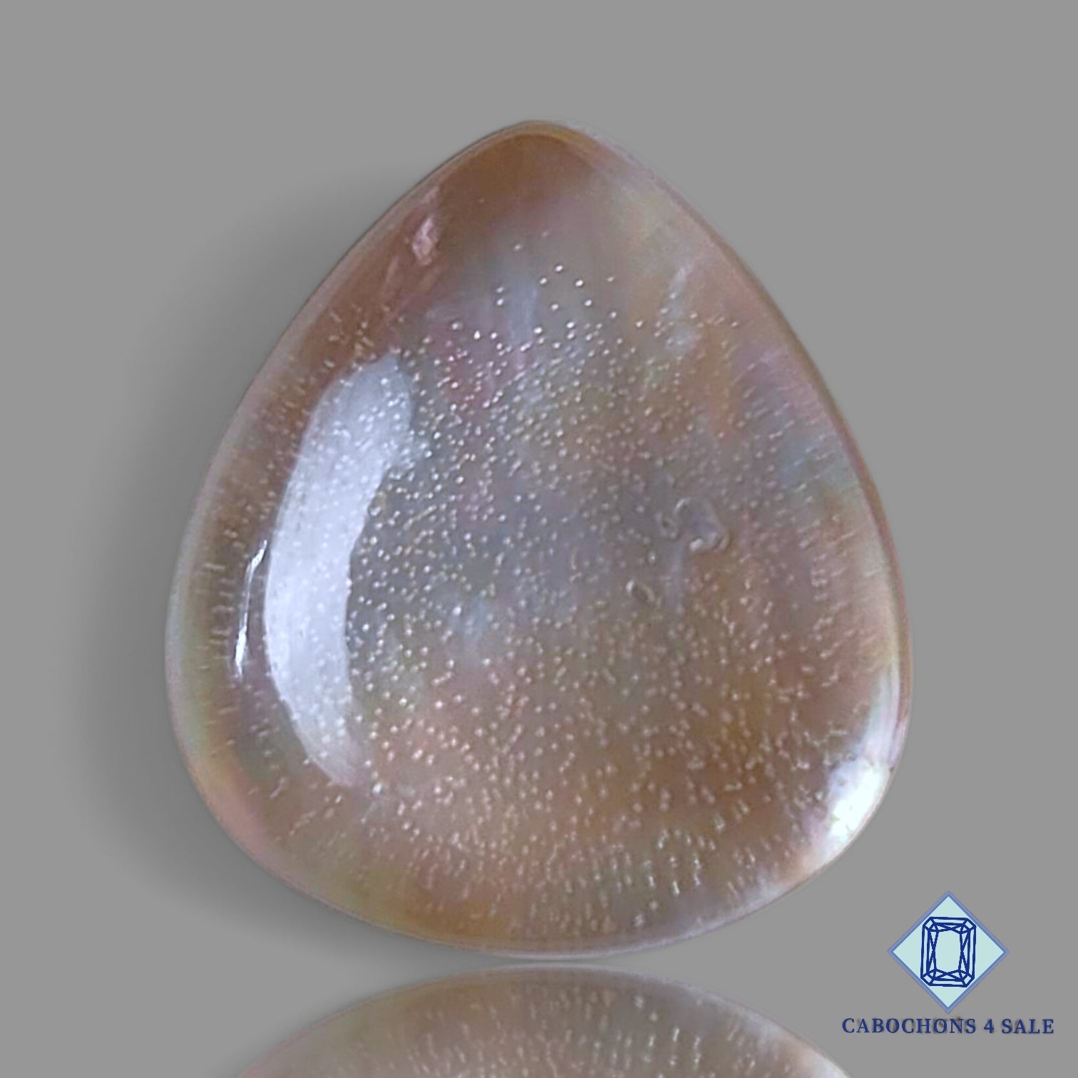 Mother of Pearl Crystal Quartz Doublet