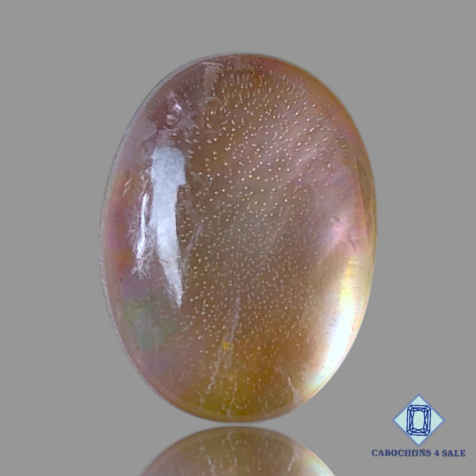 Mother of Pearl Crystal Quartz Doublet