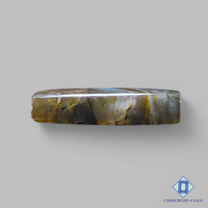 Natural Multi Color Labradorite Gemstone  Fancy Cabochons 32*24*6mm from Madagascar available for sale