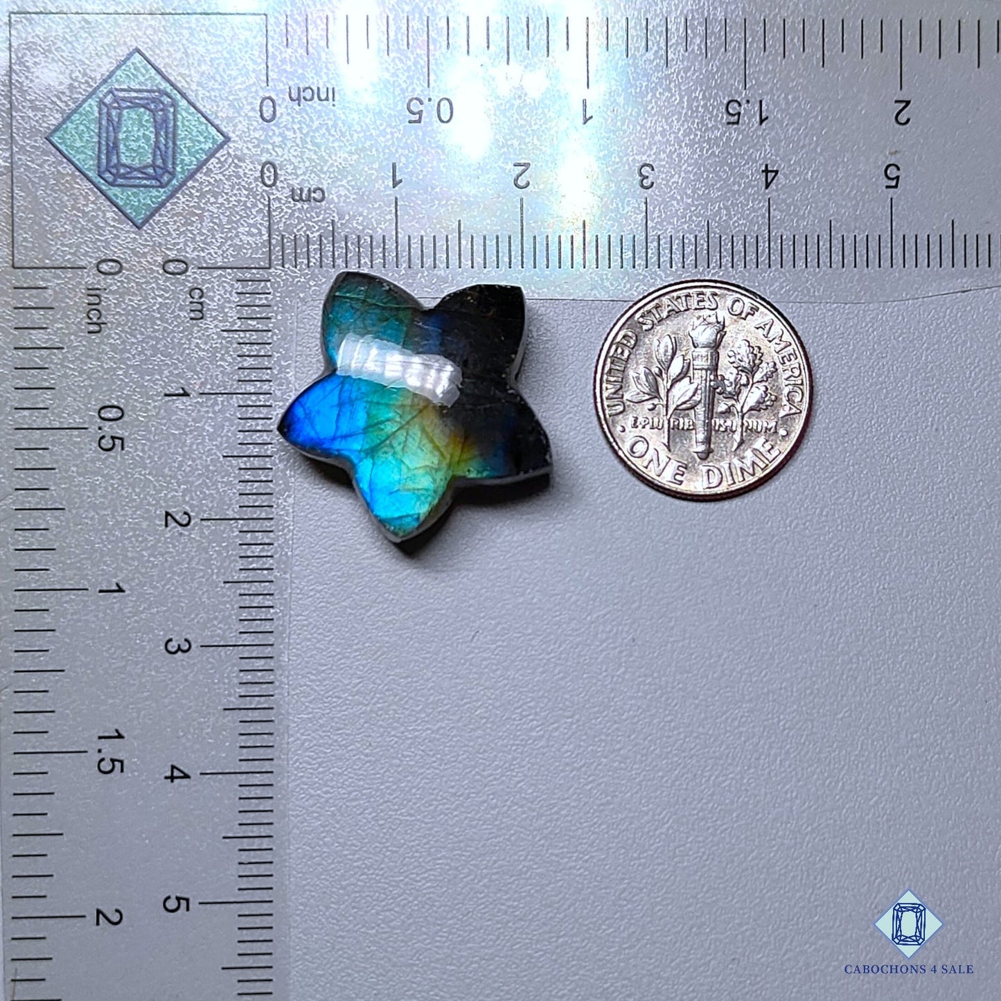 Multi Fire Labradorite