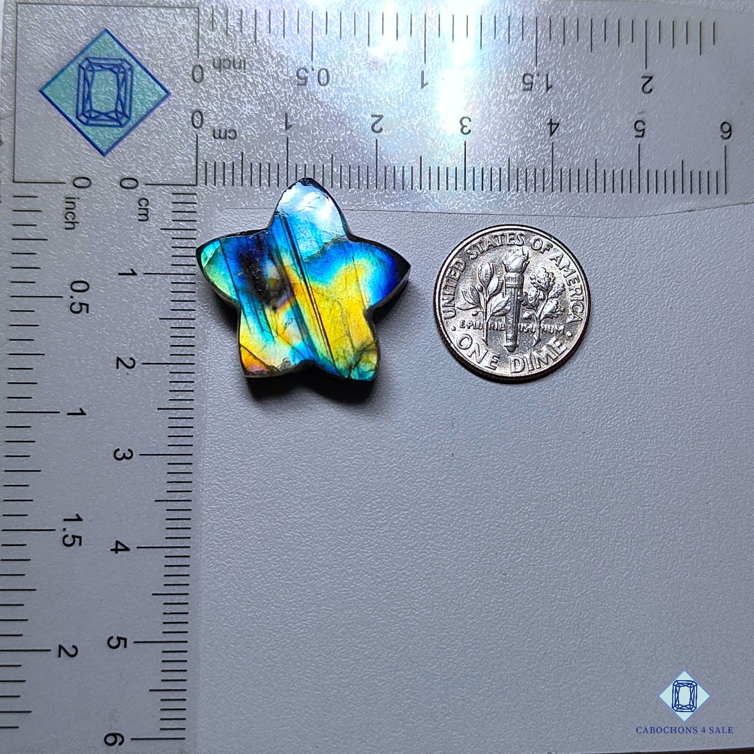 Multi Fire Labradorite