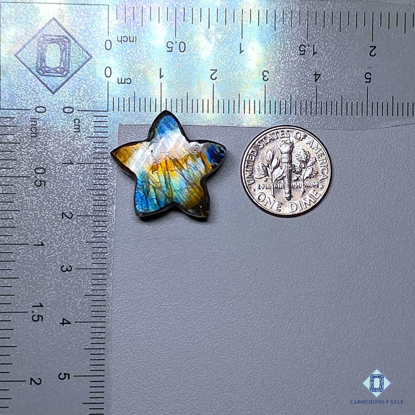 Multi Fire Labradorite