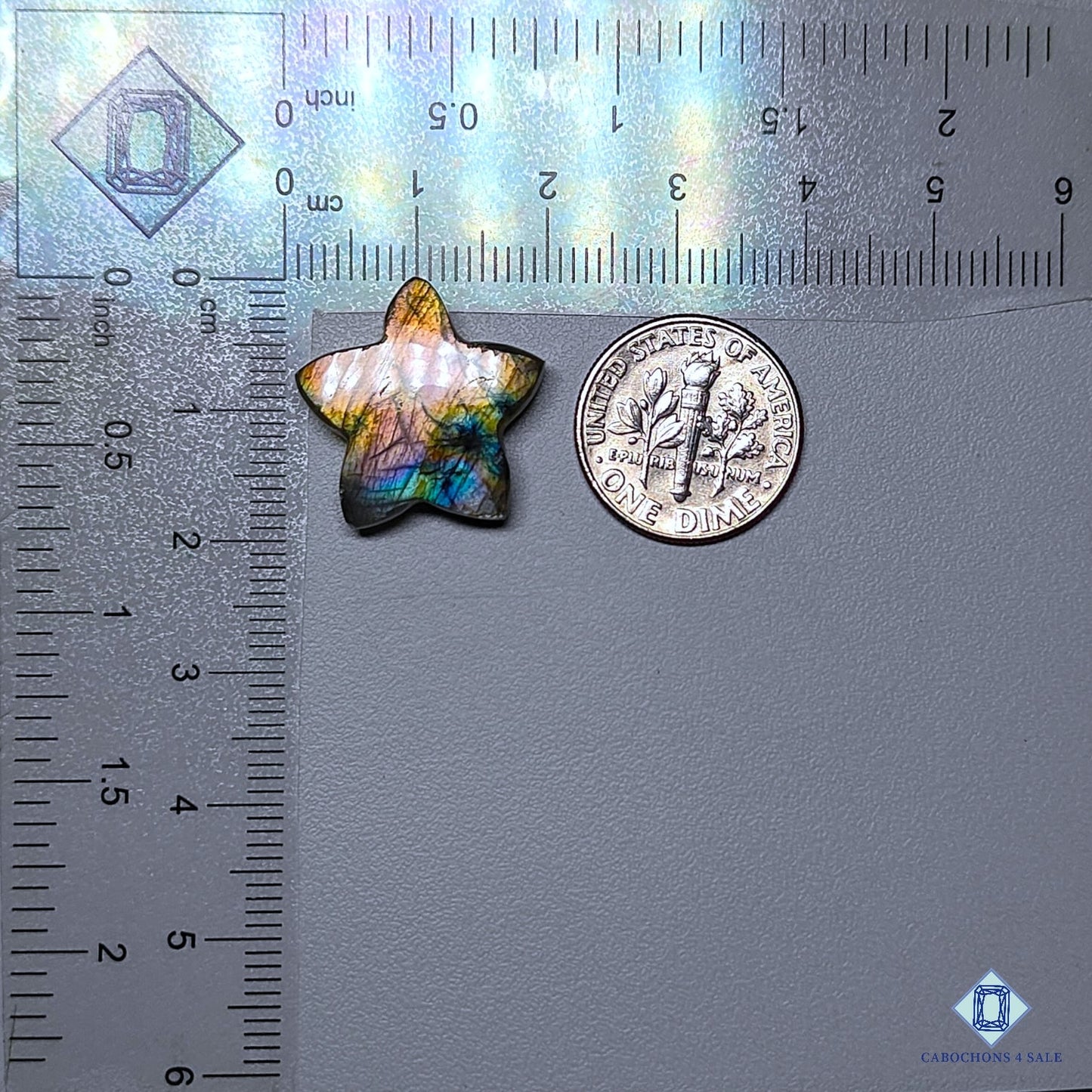 Multi Fire Labradorite