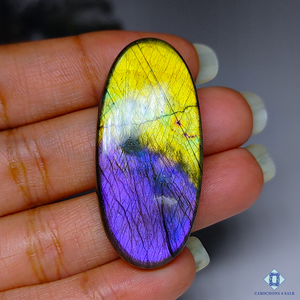 Multi Labradorite Oval Cabochons 44*20*7mm