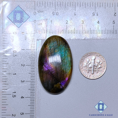 Multi Purple Labradorite Oval Cabochons