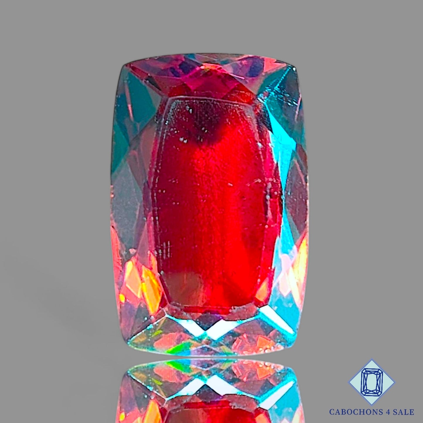 Mystic Quartz Rainbow + Crystal Quartz Doublet