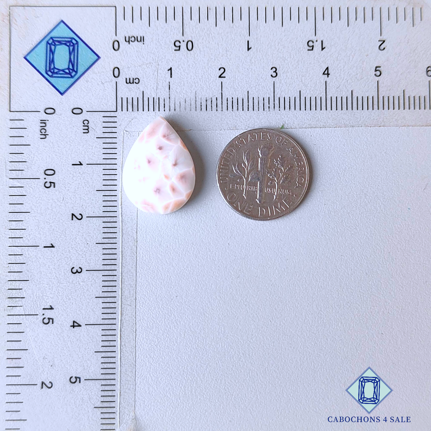 Natrolite Pear Cabochons