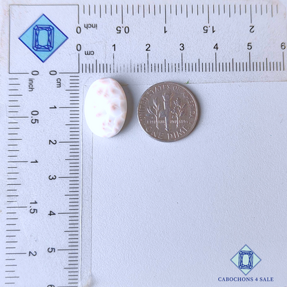 Cabujones ovalados de natrolita