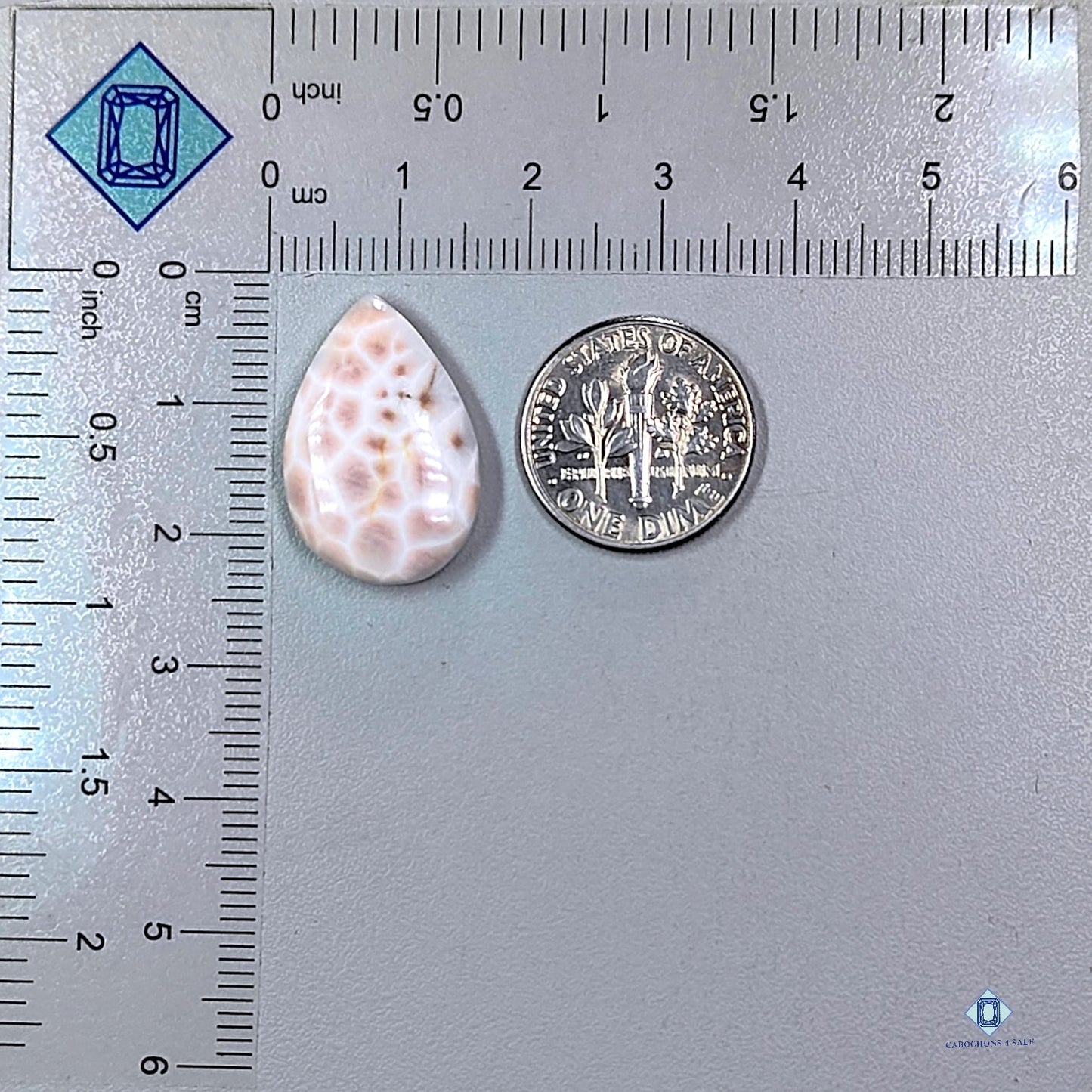 Natrolite Pear Cabochons