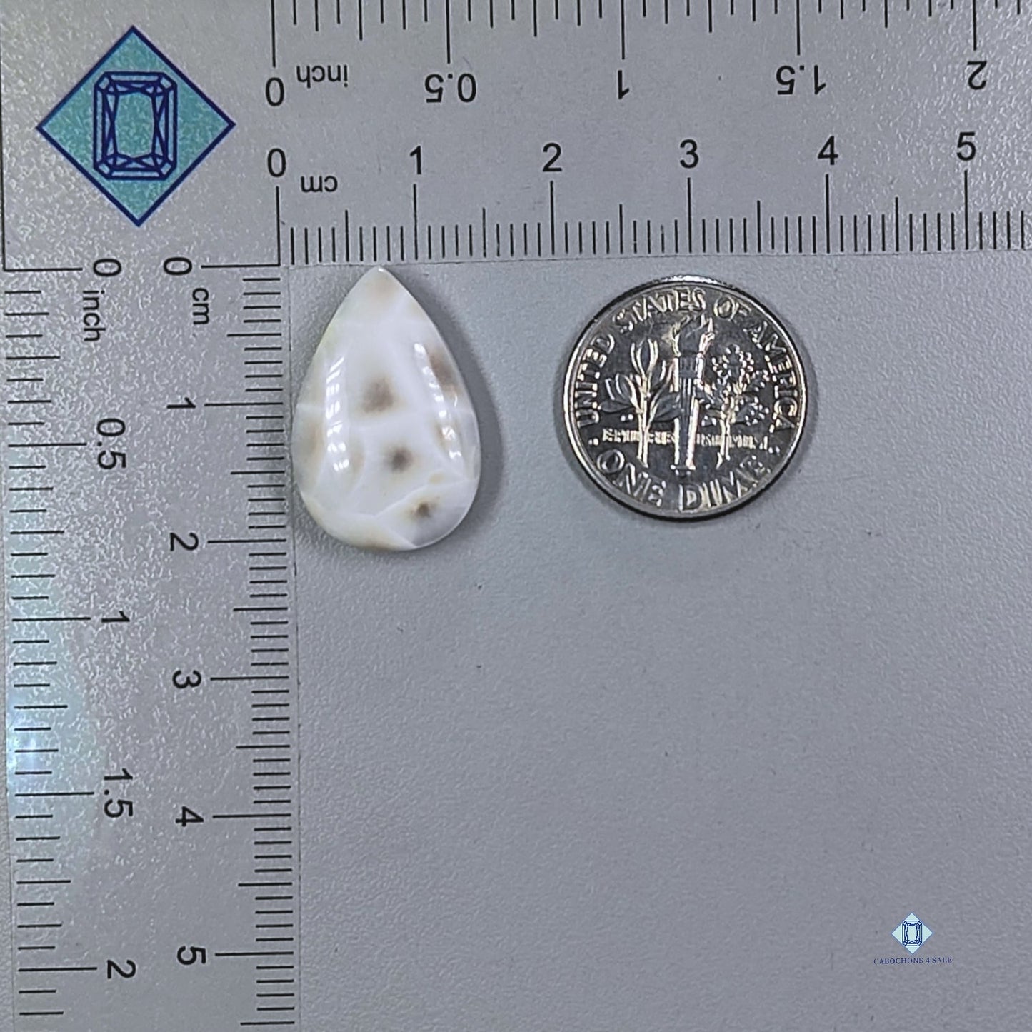 Natrolite Pear Cabochons