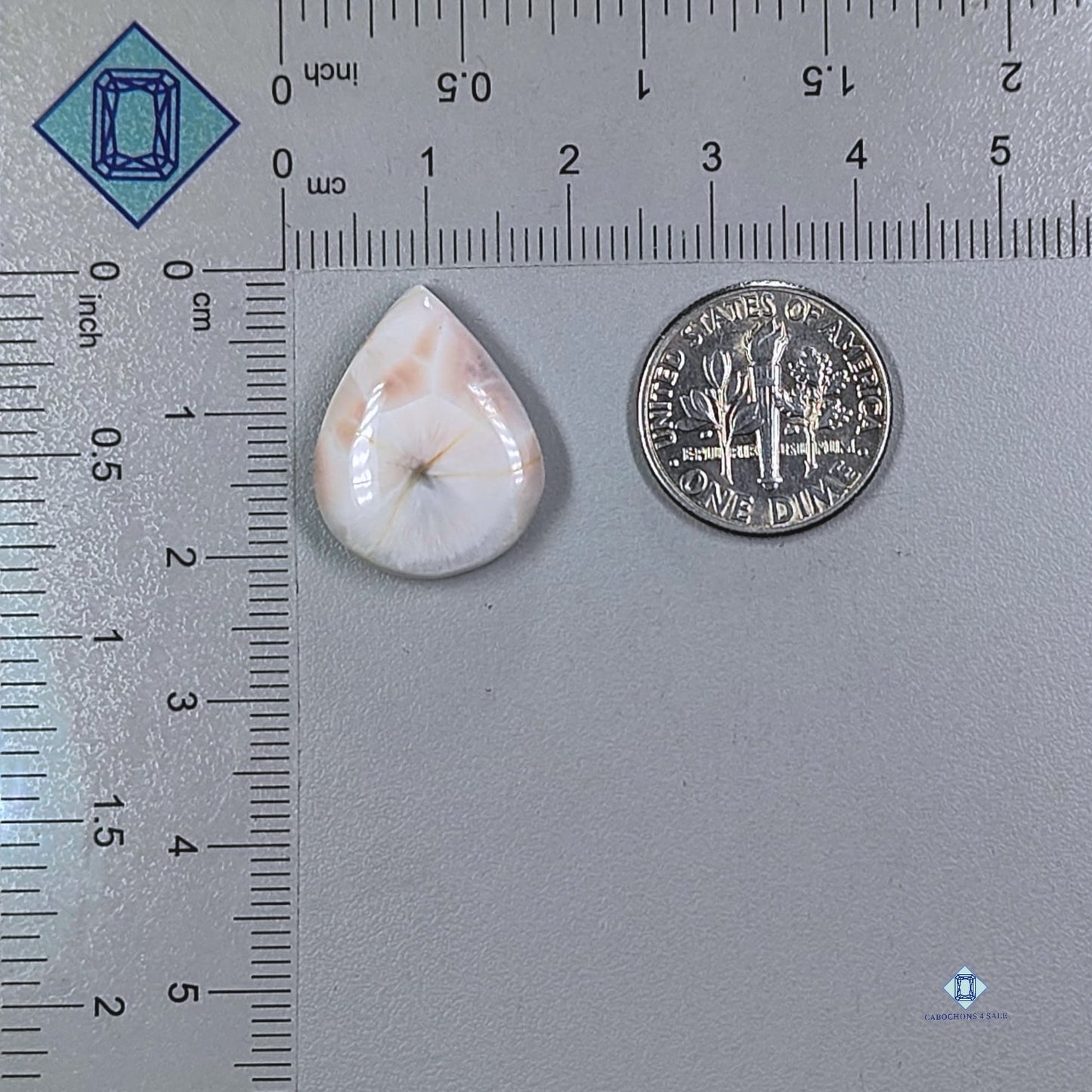 Natrolite Pear Cabochons