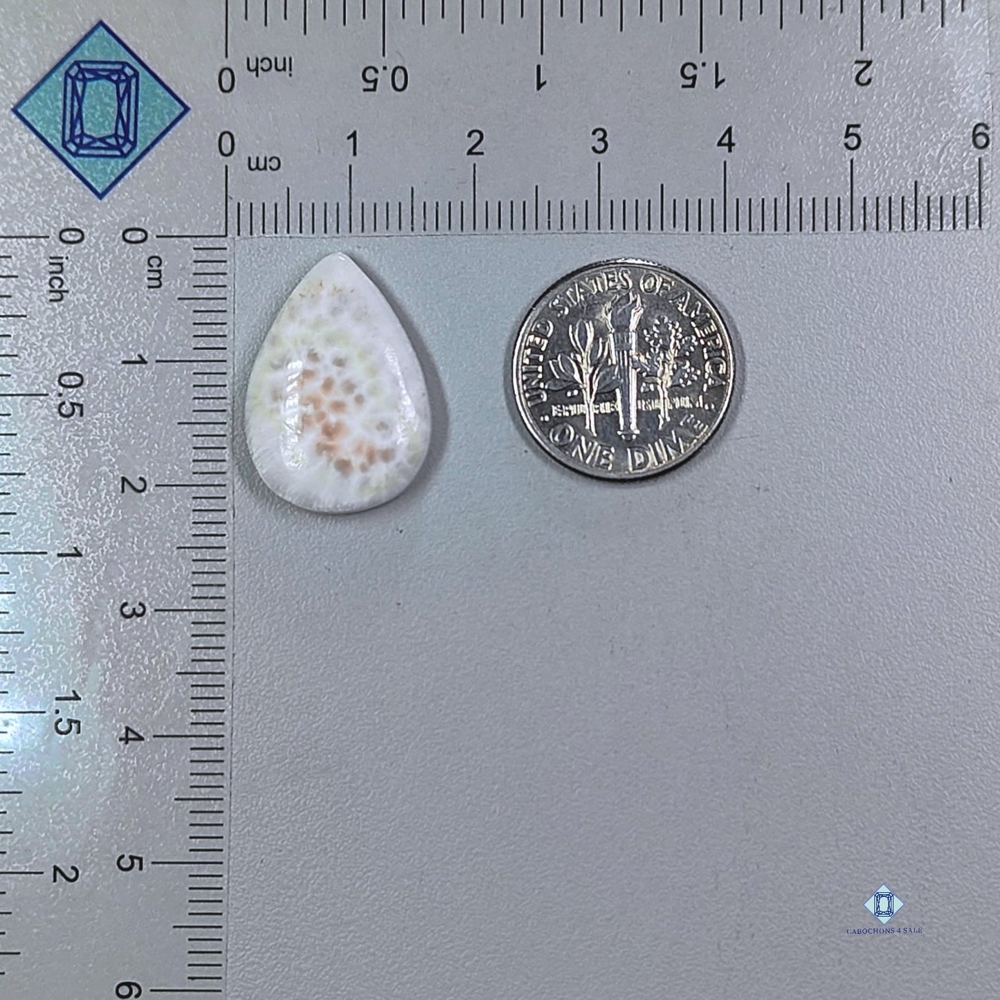 Natrolite Pear Cabochons