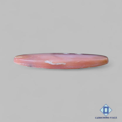 Natural Pink Opal Gemstone  Oval Cabochons 42*23*5mm from Peru  available for sale