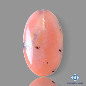 Natural Pink Opal Gemstone  Oval Cabochons 36*22*6mm from Peru  available for sale