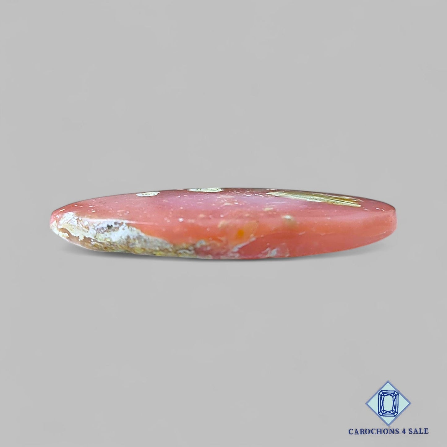 Natural Pink Opal Gemstone  Oval Cabochons 34*21*4mm from Peru  available for sale