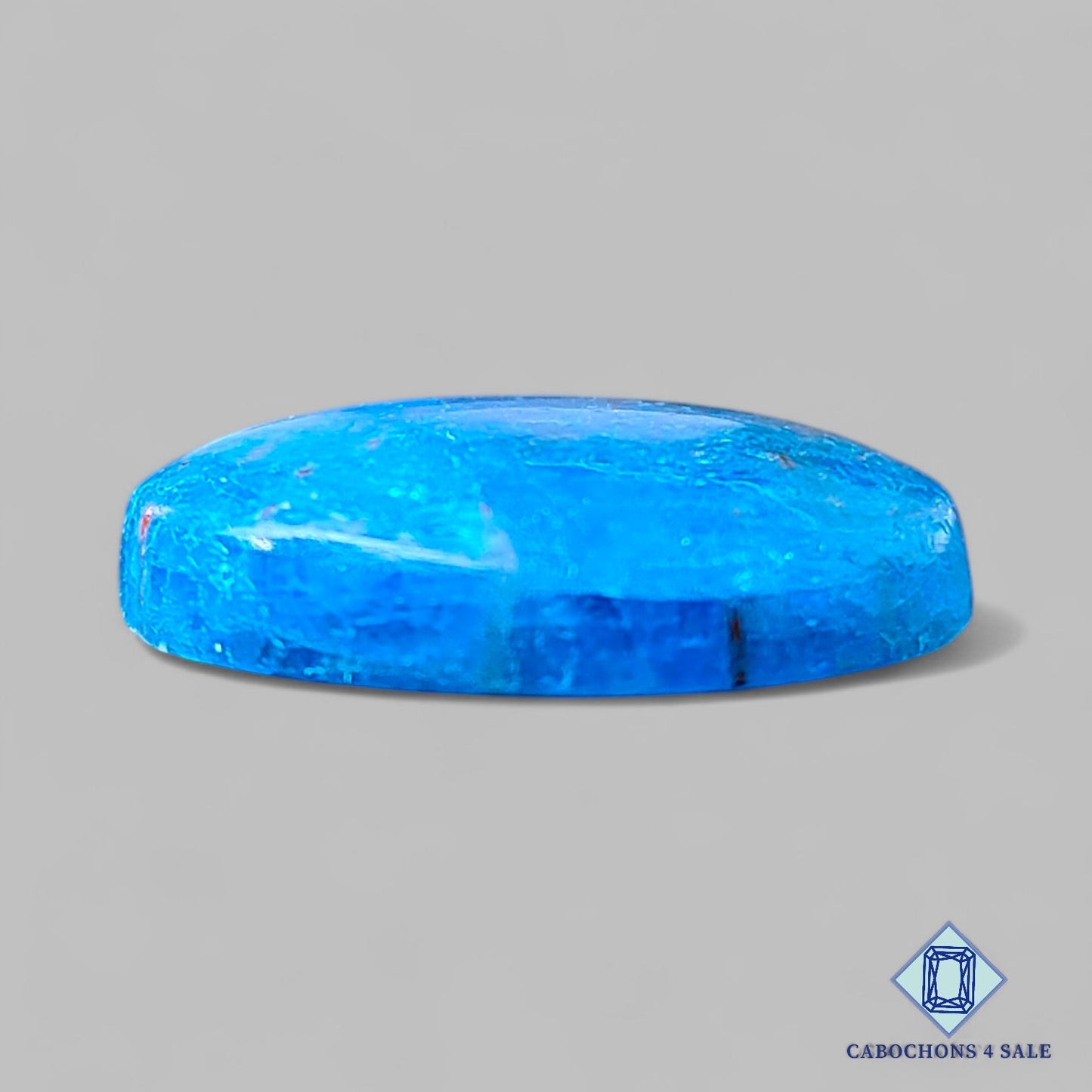 Natural Neon Apatite Gemstone  Round Cabochons 23*5mm from Brazil available for sale