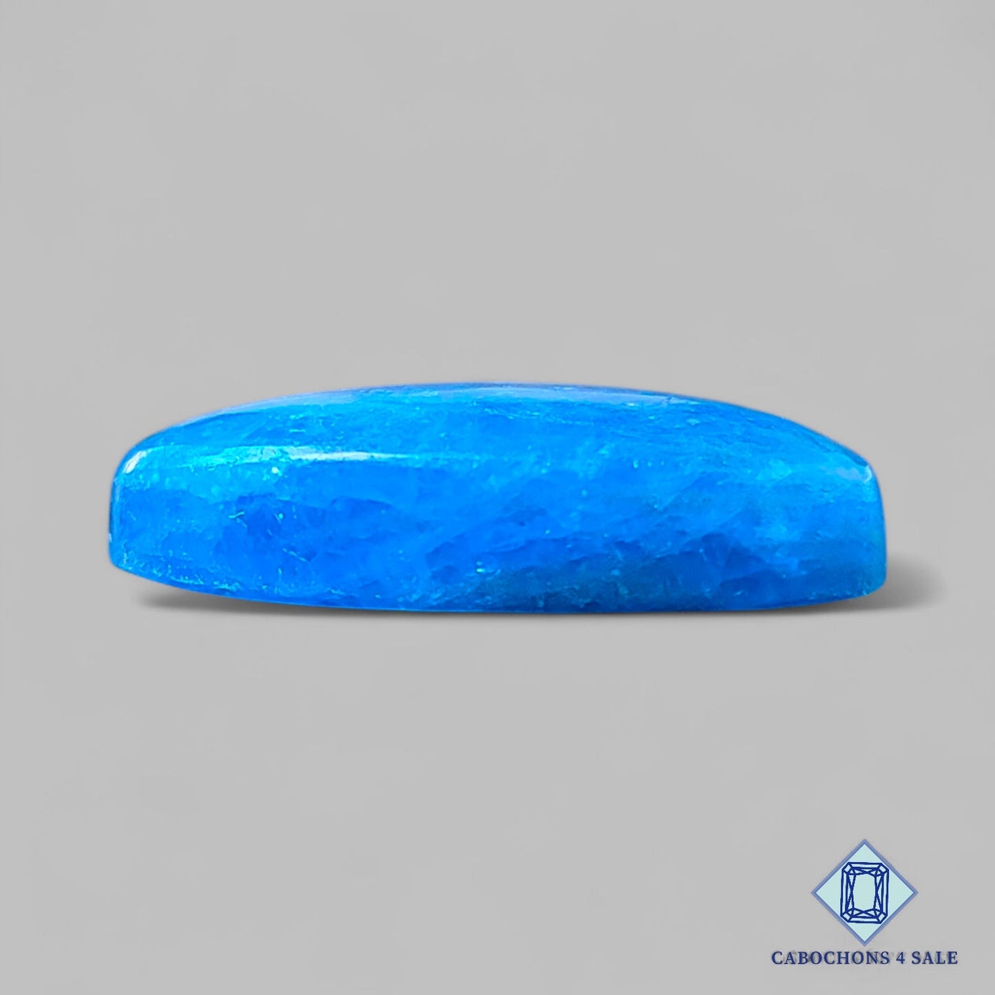 Natural Neon Apatite Gemstone  Oval Cabochons 26*16*6mm from Brazil available for sale